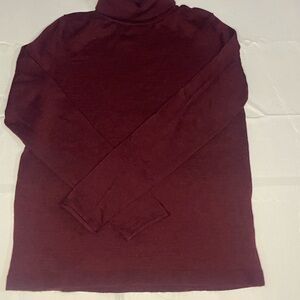Banana Republic Maroon Turtleneck Sweater